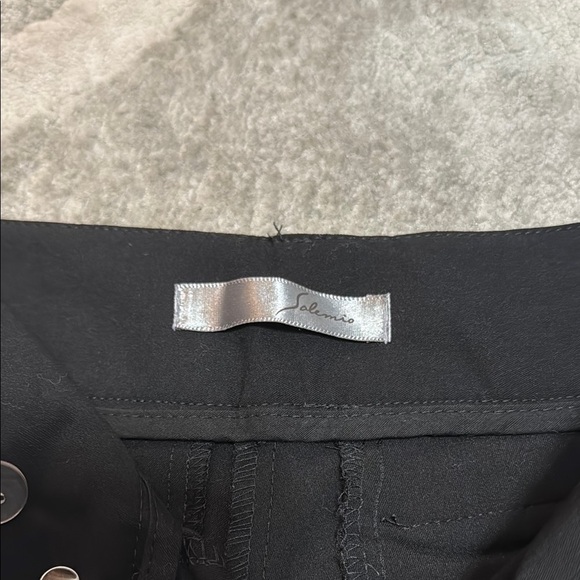 Solemio Black Bermuda Shorts Tailored Fit - Picture 2 of 5